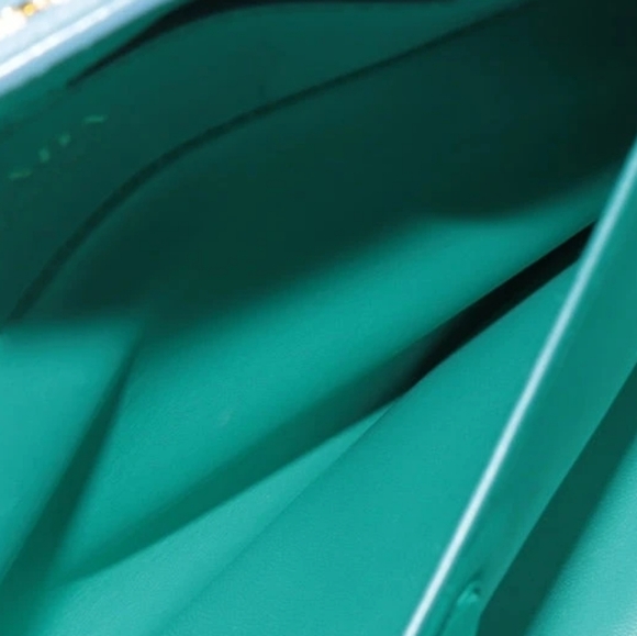 Rare! NEW! Prada Saffiano Cuir Double Handle Medium Tote Aqua TIFFANY BABY BLUE - Picture 11 of 16